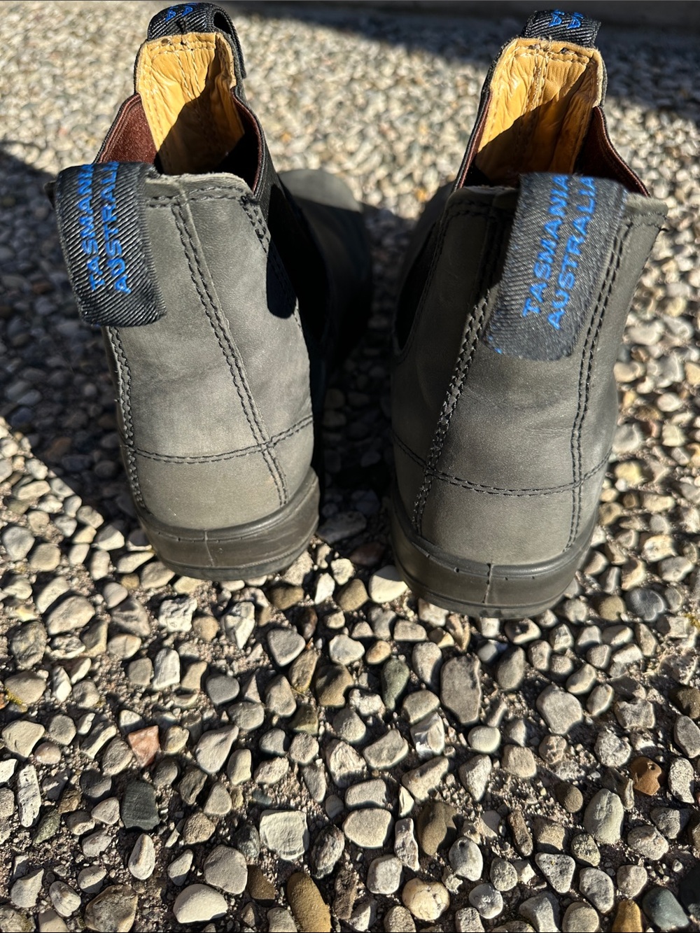 Blundstone Winter Thermal Chelsea Boots #1478 - Rustic Black - Picture 7 of 13